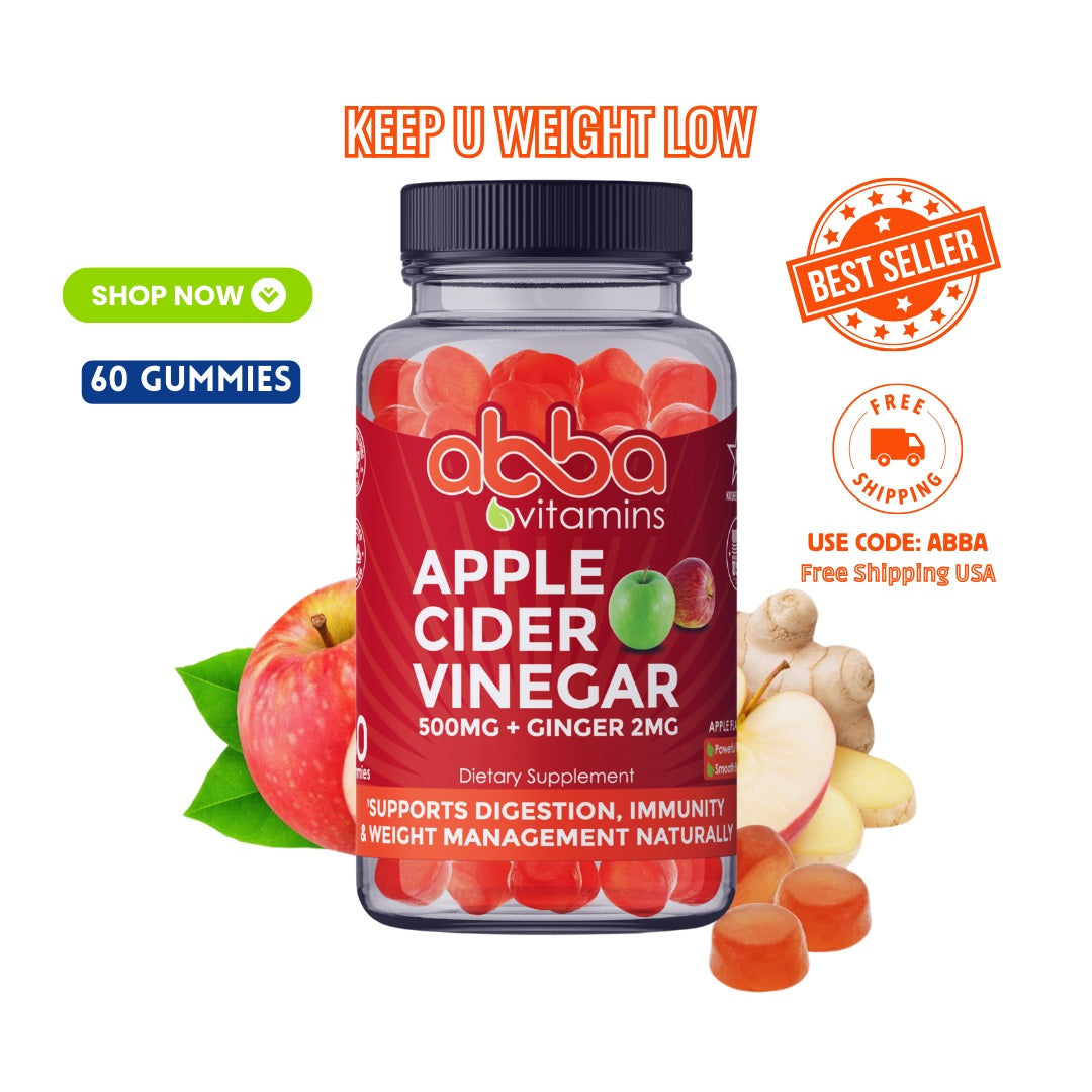 Apple Cider Vinegar & Ginger Gummies