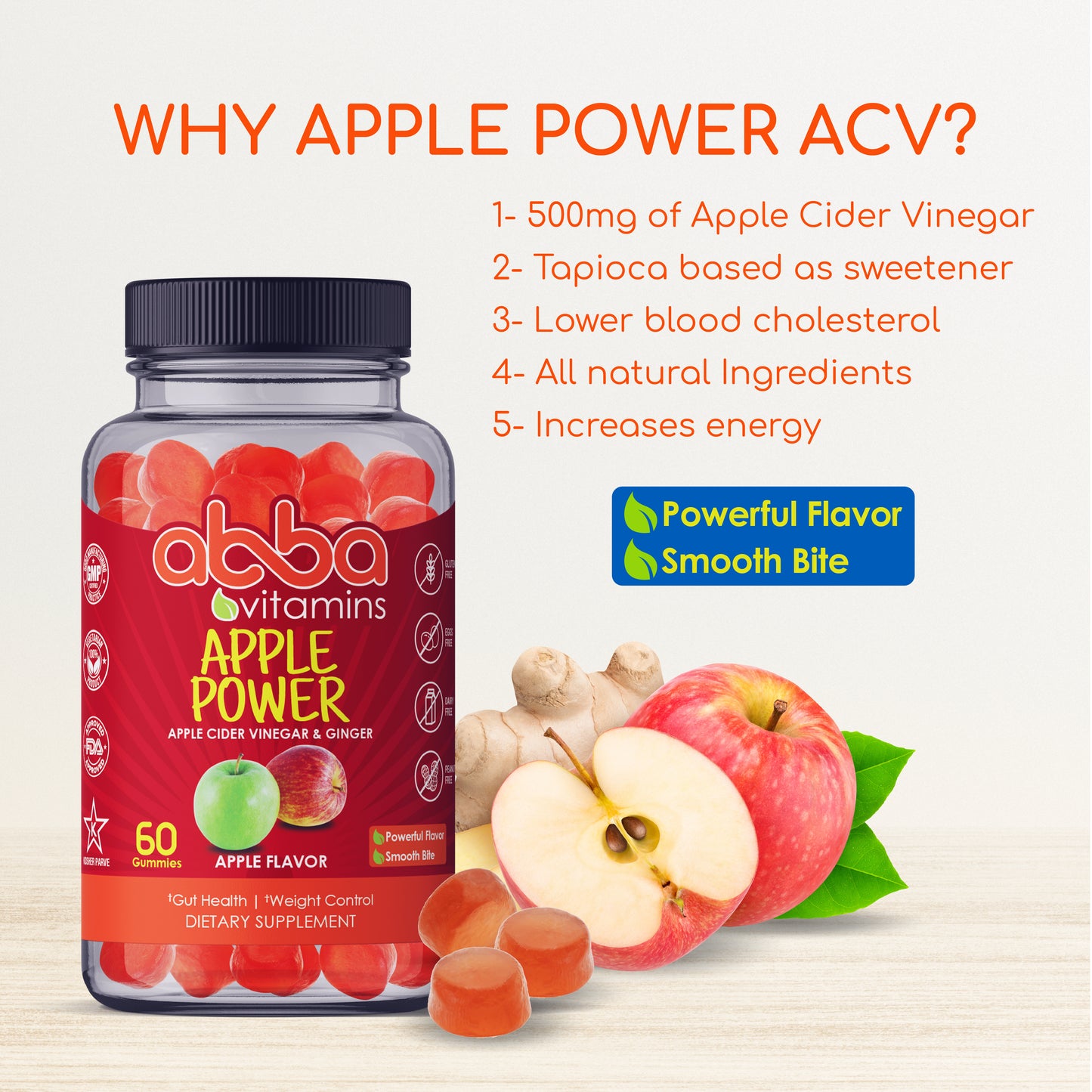 Apple Cider Vinegar & Ginger Free Shipping use Code NEW-U-2024