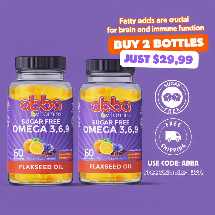 Combo Sugar Free OMEGA 3,6,9 Free Shipping use Code ABBA