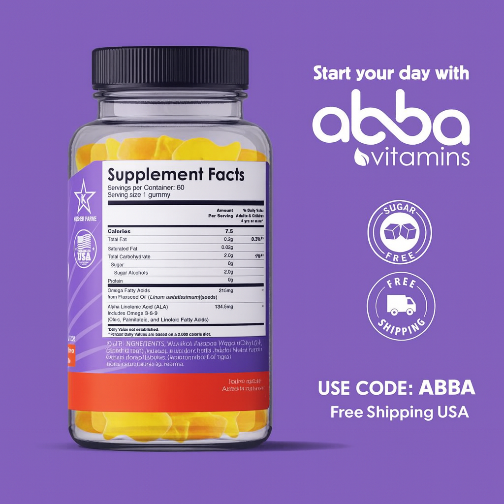 Sugar Free Omega 3,6,9 gummies
