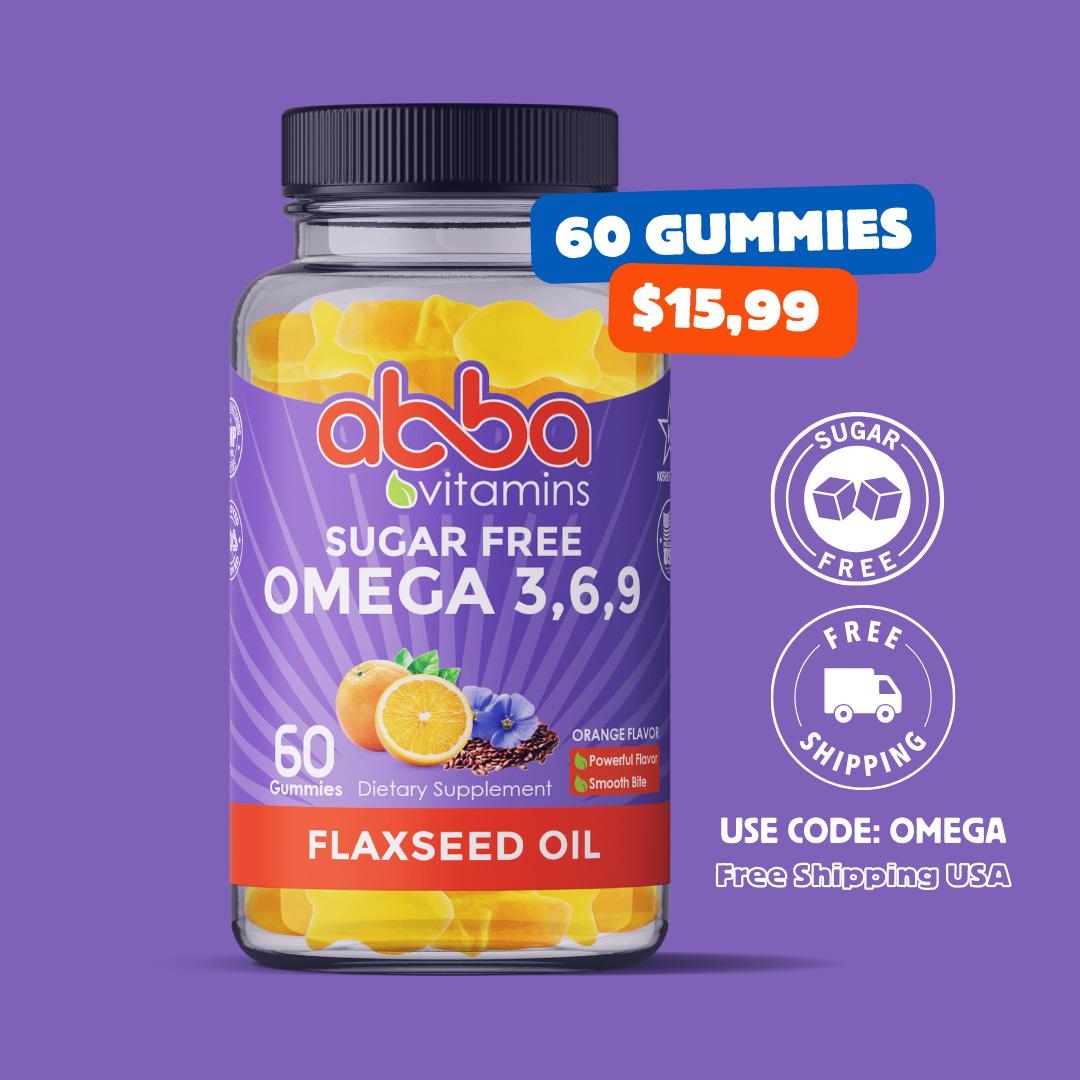 Sugar Free Omega 3,6,9 Free Shipping use Code OMEGA