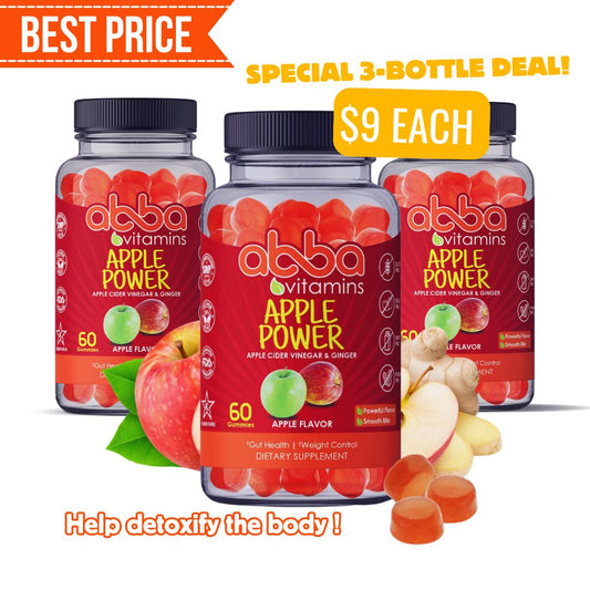 3 Apple Cider Vinegar includes Free Shipping use Code ABBA