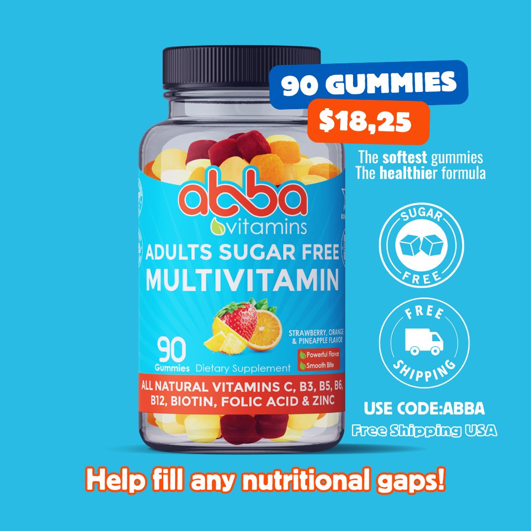 Sugar Free Multivitamins Adults Free Shipping use Code ABBA